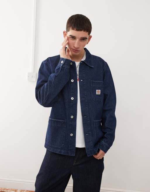 Deus Ex Machina Unisex hank denim shore jacket in rinse wash | ASOS