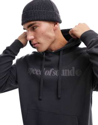 Deus Ex Machina velocity hoodie in black
