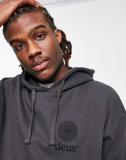 Deus Ex Machina Vortex hoodie in gray Exclusive to ASOS ASOS