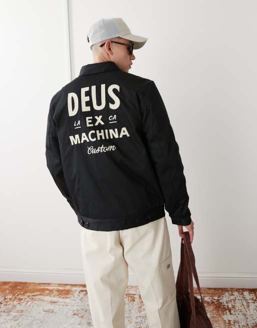 Deus Ex Machina workwear jacket 2.0 in black