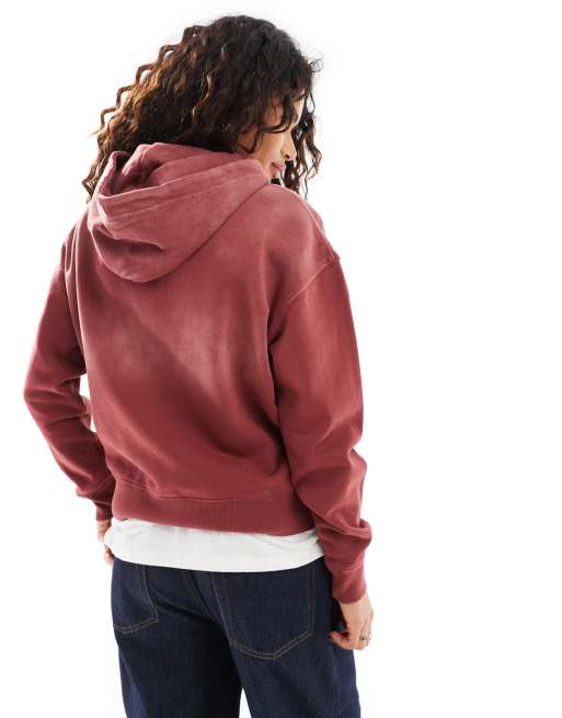 Deus Ex Machina x ASOS – Brun, ombréfärgad huvtröja, exklusivt hos ASOS, 4 av 4