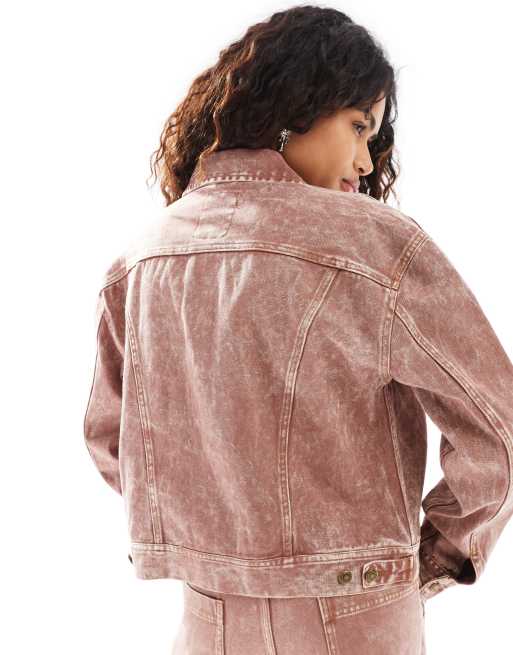 Deus Ex Machina X ASOS - Exclusives - Denim jack met dirty wash, 4 van 4