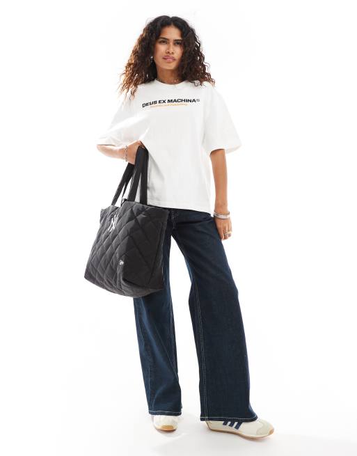 Deus Ex Machina x ASOS – Joy – Exklusives T-Shirt in Weiß mit Grafik, 3 von 4
