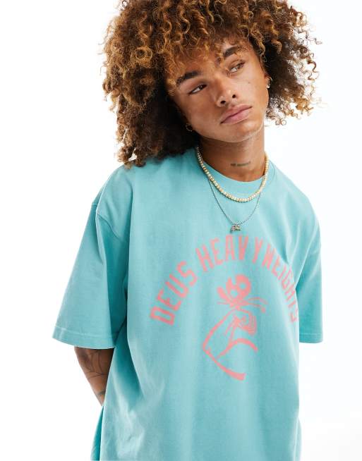 Deus Ex Machina – Zielony gruby T-shirt