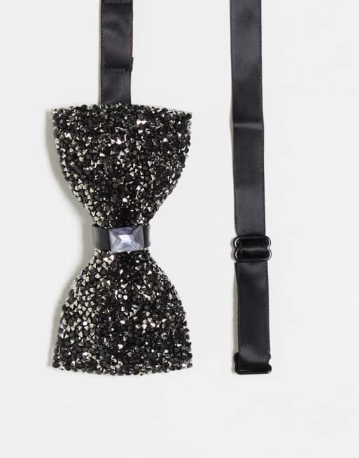 Devils Advocate - Farfallino nero con paillettes