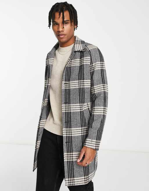 Gray sale check coat