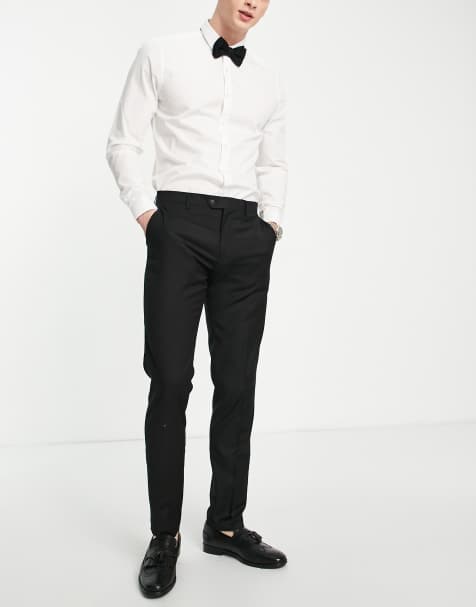 Devil's Advocate - Pantaloni da abito stile smoking skinny - view 1