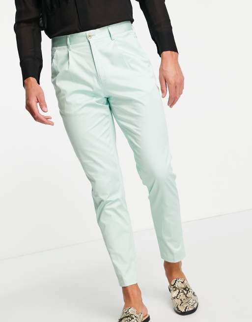 Devils Advocate - Pantaloni slim fit a pieghe in coordinato