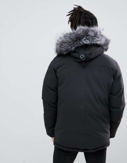 Devils advocate premium japanese faux fur hooded parka jacket sale