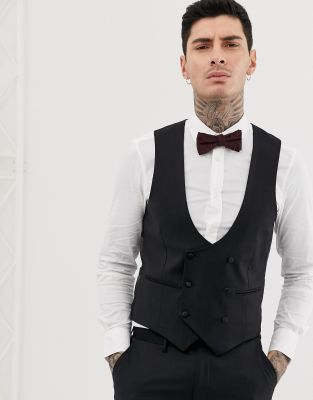 tuxedo scoop waistcoat