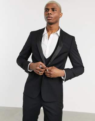 skinny fit tuxedo
