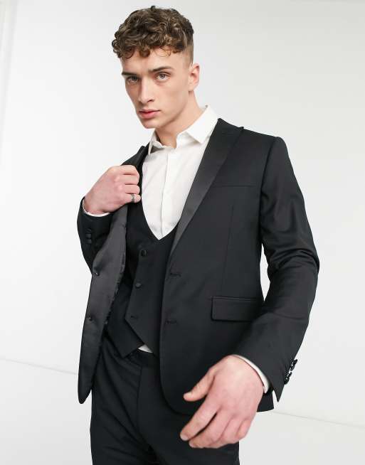 Devils Advocate tuxedo suit skinny fit, 2 of 3