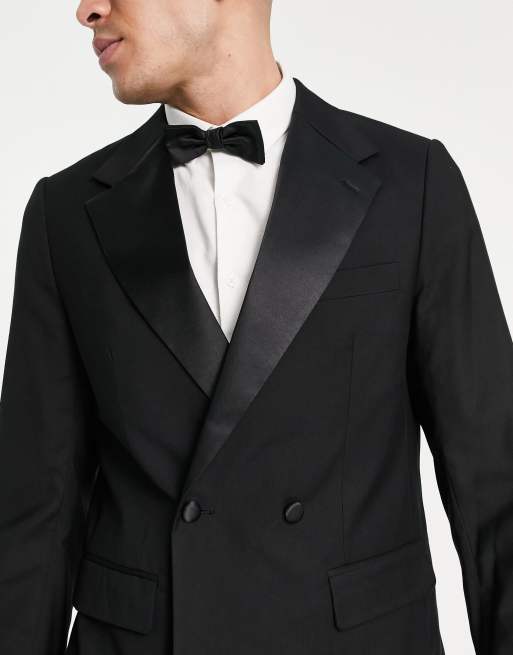 Straight-fit suit jacket