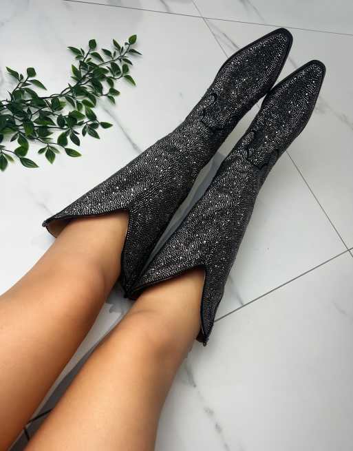 DIA STUDIOS Cowboy Boots in black