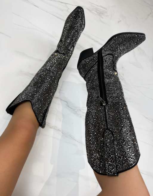 DIA Studios Cowboy boots in black , 4 of 4