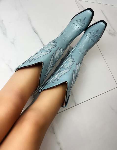 DIA Studios Cowboy boots in blue - view 1
