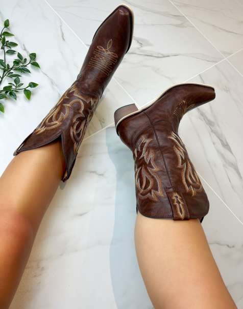DIA Studios Cowboy boots in brown - view 1