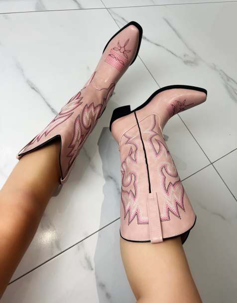 DIA Studios Cowboy boots in pink - view 1