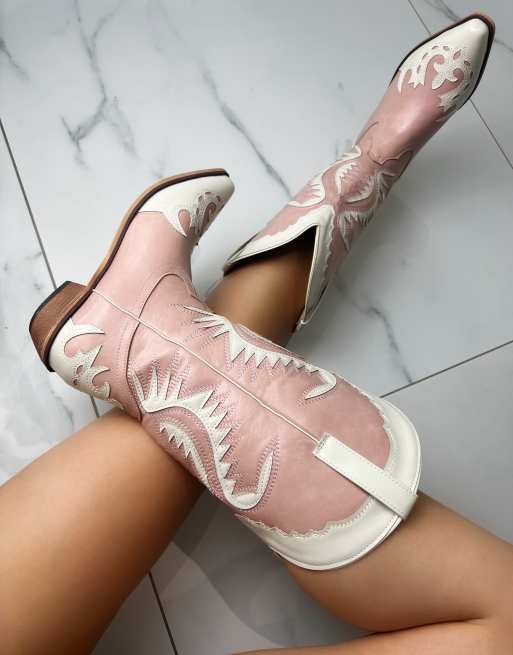 DIA Studios Cowboy boots in pink