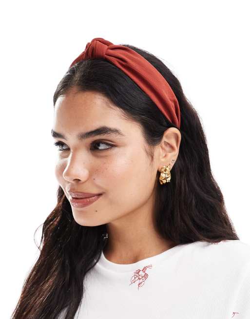 Diadema color óxido con diseño anudado de Accessorize