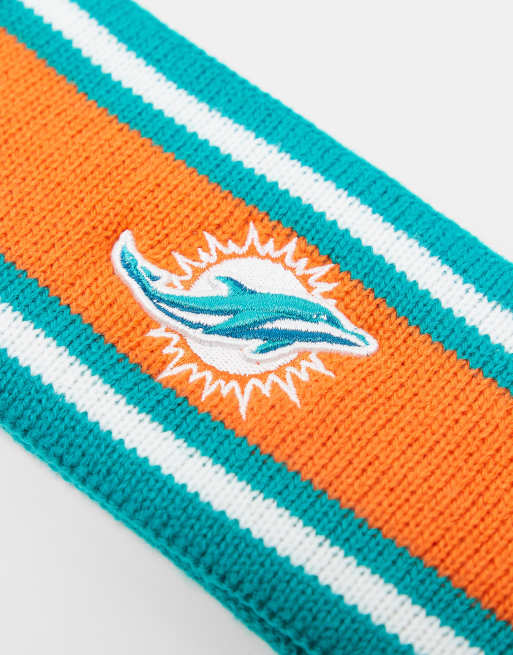 Diadema multicolor para esquí y snowboard con diseño de los Miami Dolphins de OOSC x NFL , 2 de 3