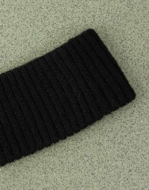Diadema negra de punto grueso de Weekday, 2 de 3