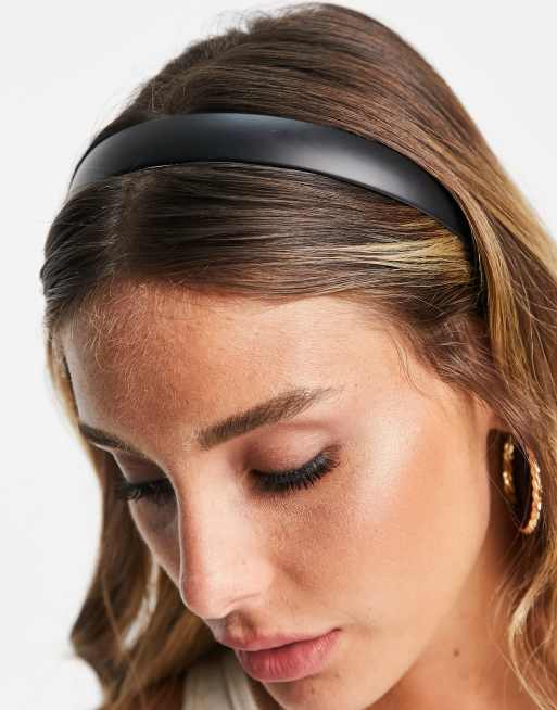 Diadema negro mate de DesignB London