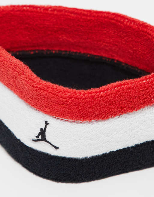 Diadema roja, blanca y negra Jordan Jumpman de Nike , 4 de 4