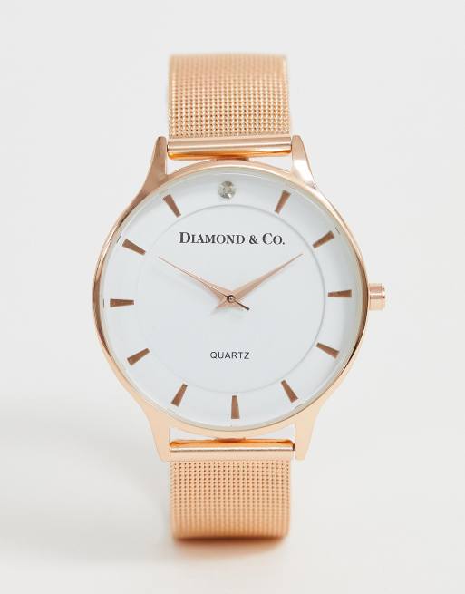 Diamond and 2025 co women's watch