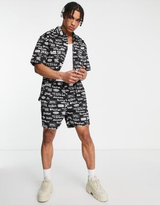 Dickies 100 all over print shorts in 