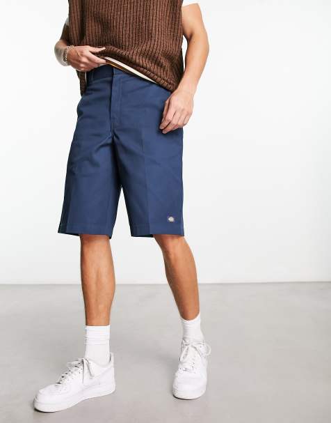 Dickies 13 inch tailored shorts in navy - view 1