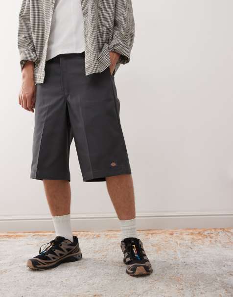 Dickies 13 inch twill pocket shorts in gray - view 1