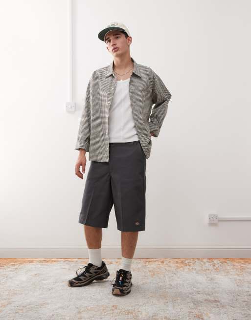 a*a様 Dickies Short Pants Gray Capri Cut Dickies Work Short Regular Fit Shorts 13