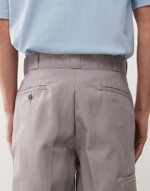 Dickies 13 inch twill pocket shorts in light gray | ASOS