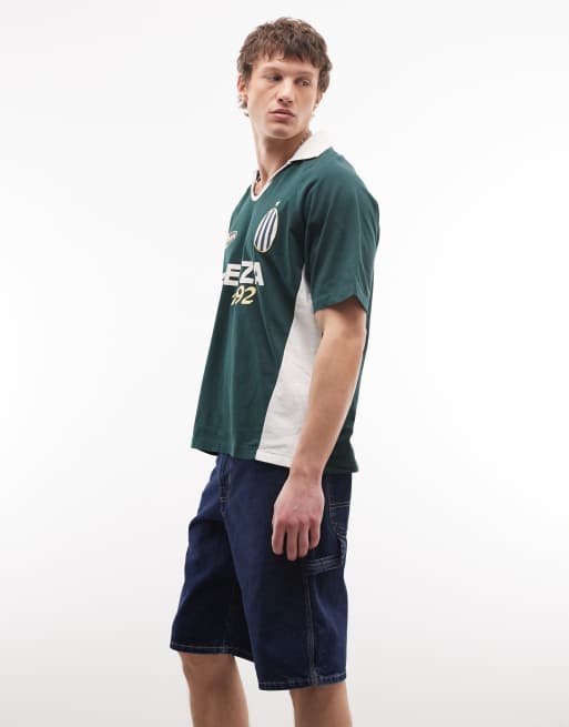 Dickies - 1993 - Denim timmermanshorts van 11 inch in donker indigo, 3 van 5