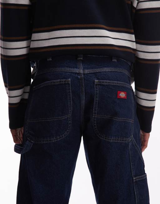 Dickies – 1993 – Lockere, gerade geschnittene Carpenter-Jeans in dunklem Indigoblau, 5 von 5