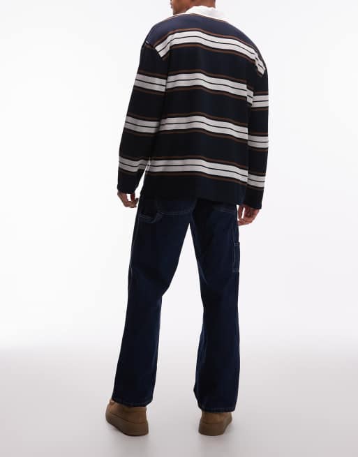 Dickies 1993 loose straight carpenter jeans in dark indigo, 2 of 5