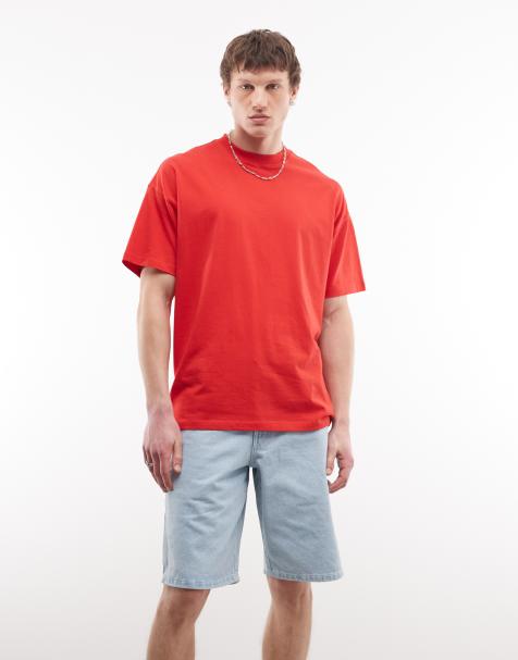 Dickies - 1993 - Lyseblå 11-tommers tømrershorts i jeansstil - view 1