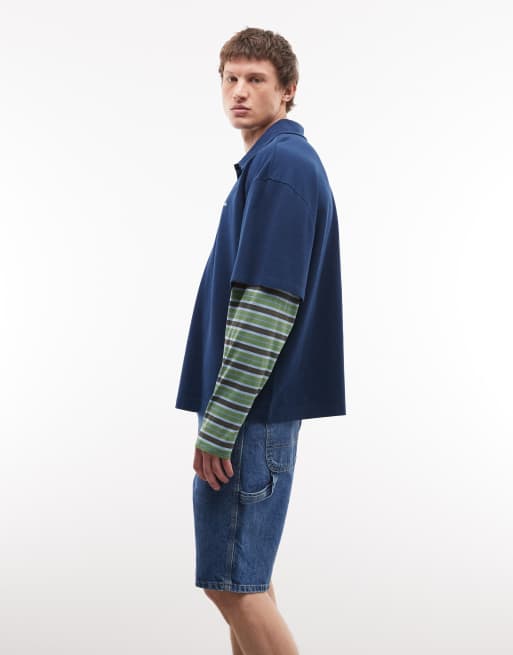 Dickies - 1993 - Timmermansshorts van 11 inch in klassiek blauw, 3 van 5