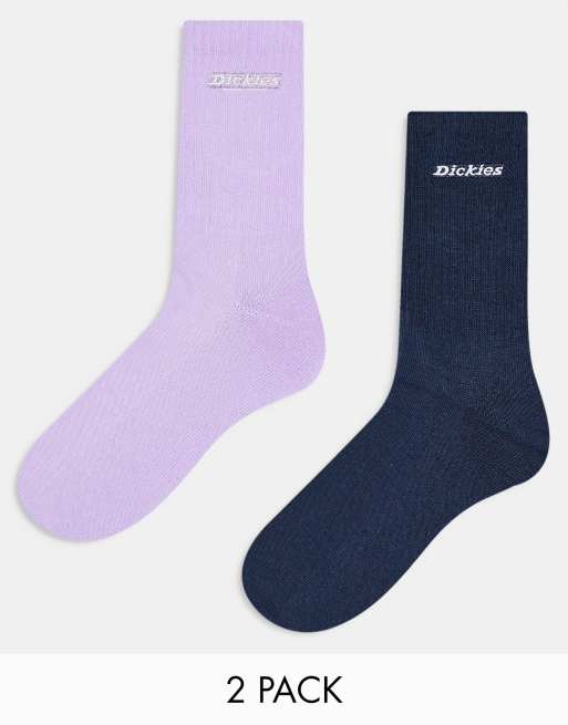 Dickies 2 pack of new carlyss socks in purple