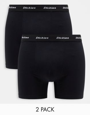 Dickies 2 pack trunk boxers in black multipack - view 1