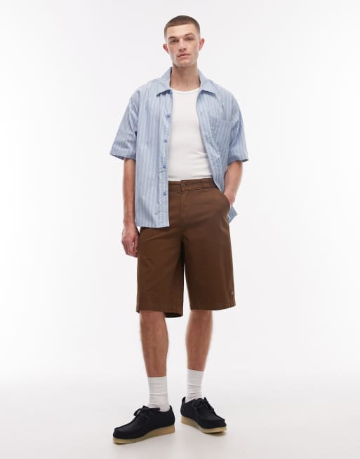 Dickies 247 13 inch arbejds-shorts i lysebrun, 2 af 5