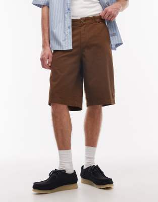Dickies 247 13 Inch Work Shorts In Brown