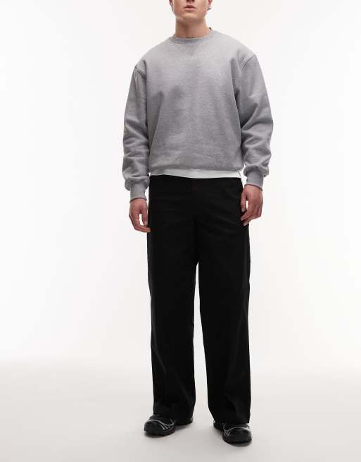 Dickies – 247 – Czarne luźne spodnie baggy typu worker, 2 z 5