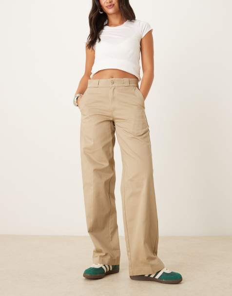 Dickies 247 loose work trousers in light tan
