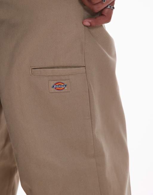 Dickies 247 loose baggy fit work pants in light tan, 2 of 5