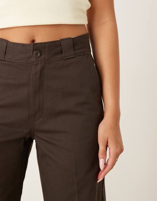 Dickies 247 loose work trousers in dark brown, 5 of 5