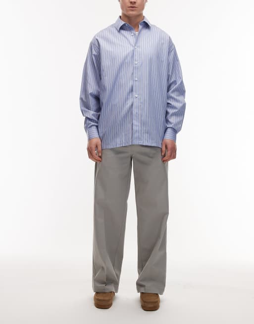 Dickies - 247 - Losse baggy werkbroek in grijs, 2 van 5