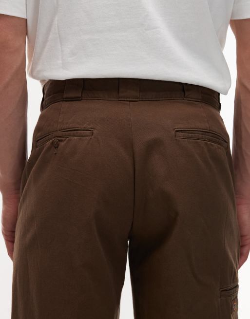 Dickies - 247 - Lysebrune løstsiddende posede bukser til jobbet, 4 af 5