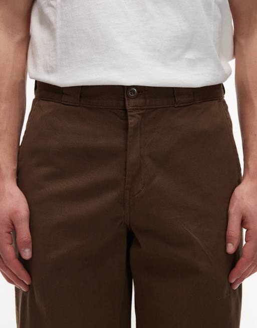 Dickies - 247 - Lysebrune løstsiddende posede bukser til jobbet, 5 af 5